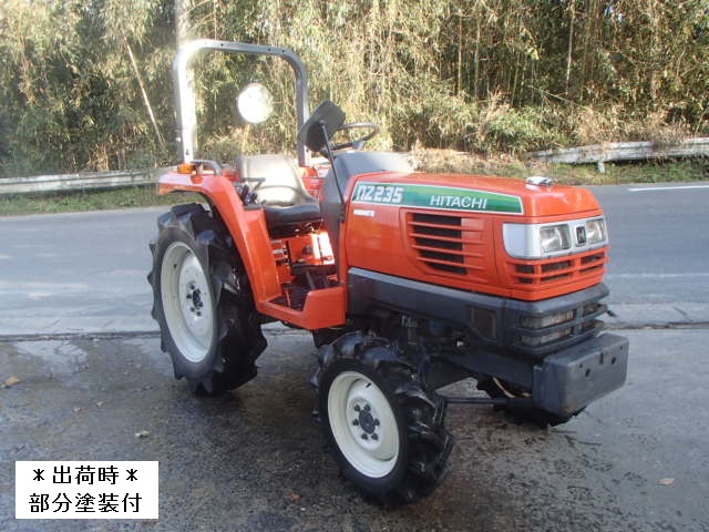 日立 中古トラクター NZ235 新品ハンマーナイフモアMK155付 - 中古 