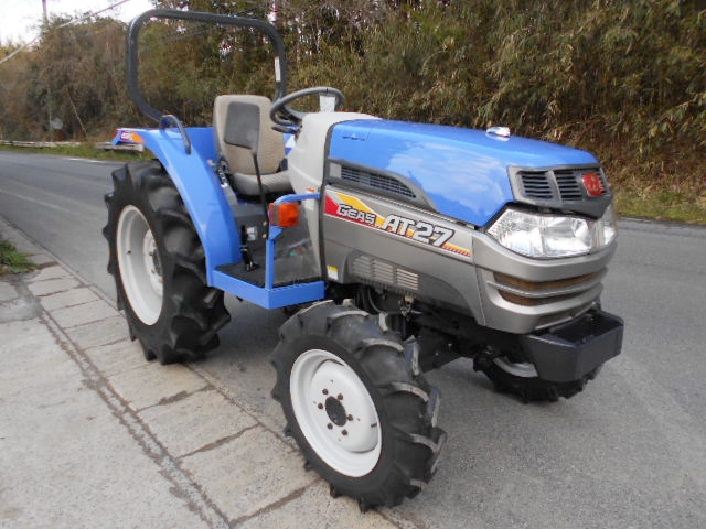 イセキ 中古トラクター AT27 新品ハンマーナイフモアMK165付 - 中古 