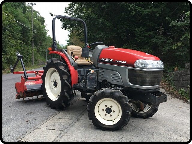 ヤンマー 中古トラクター EF224 - 中古トラクター・新品作業機の 