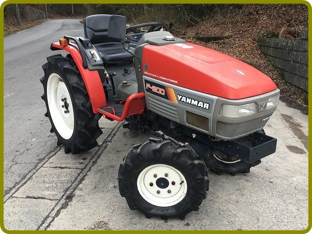 ヤンマー 中古トラクター F-200 新品ハンマーナイフモアMK145付 - 中古 