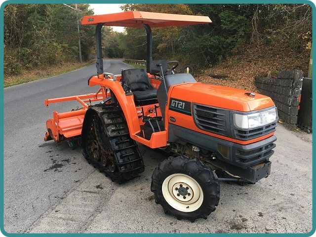 クボタ 中古トラクター GT21（ハーフクローラー） - 中古トラクター 