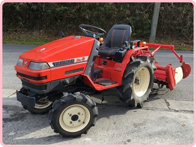 ヤンマー～YANMAR:ke-3 中古トラクター◇14馬力 整備済み◇稼働時間533 
