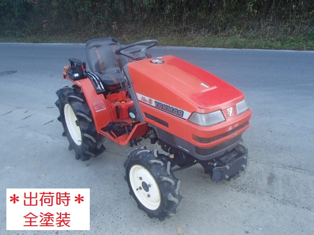 ヤンマー 中古トラクター Ke-3 新品ハンマーナイフモアMK125付 - 中古 