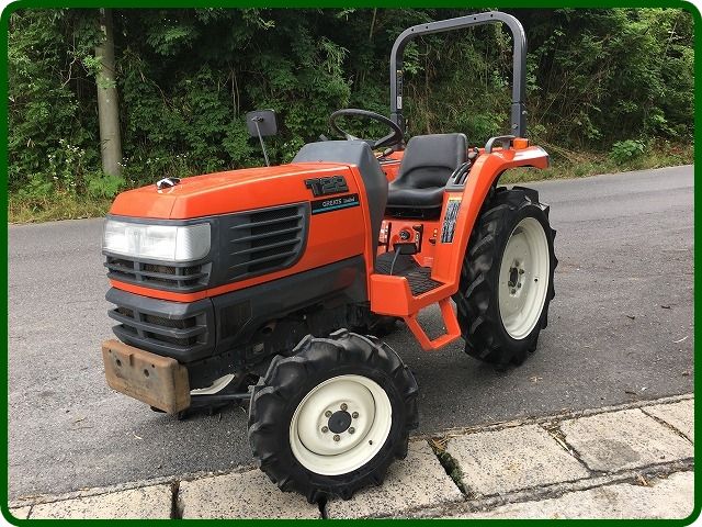 クボタ 中古トラクター T22 新品ハンマーナイフモアMK155付 - 中古 